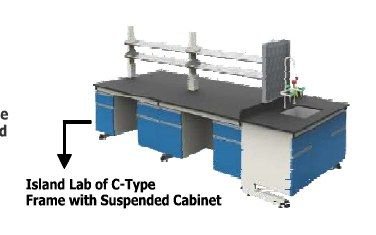 Island lab of C-type frame