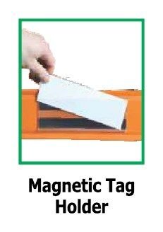 Magnetic tag holder