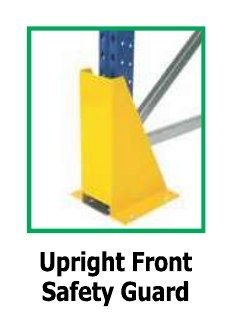 Upright front safety guard